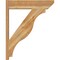 Ekena Millwork Funston Slat Rough Sawn Outlooker, Western Red Cedar, 8"W x 34"D x 42"H OUT08X34X42FST06RWR - alternate 4
